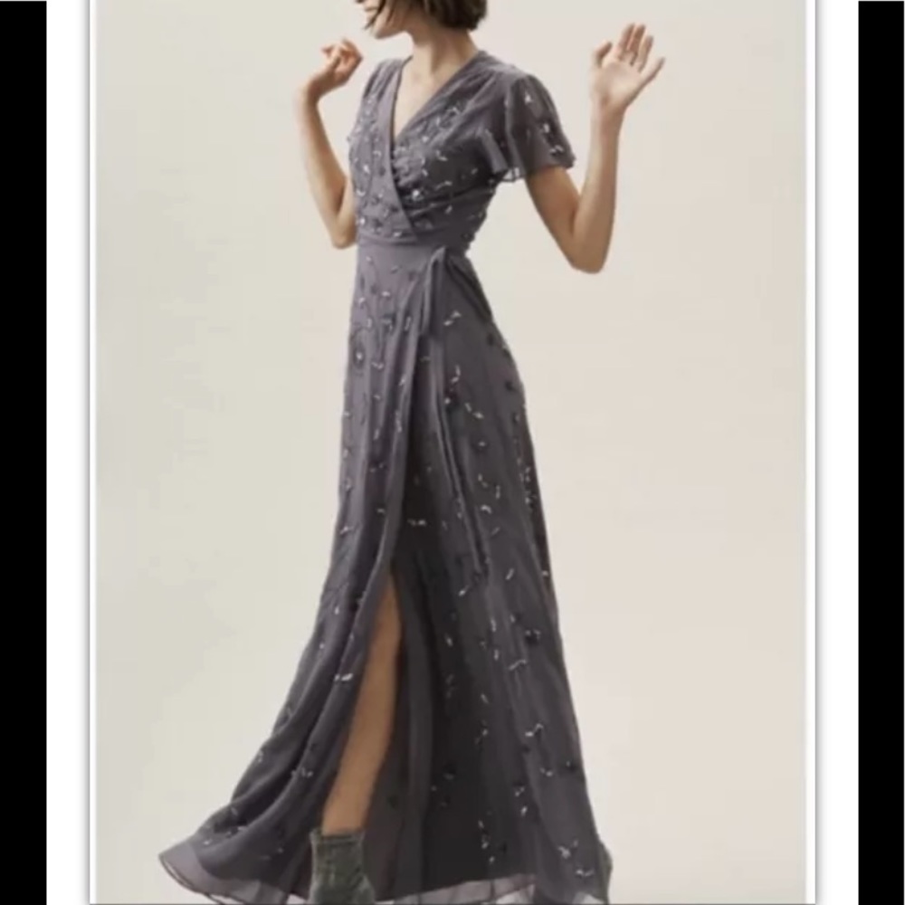 NWT BHLDN Plymouth Dress size 8, Hydrangea - Picture 2 of 16